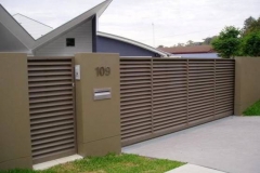 Concrete Fence built by Benico Home Improvements